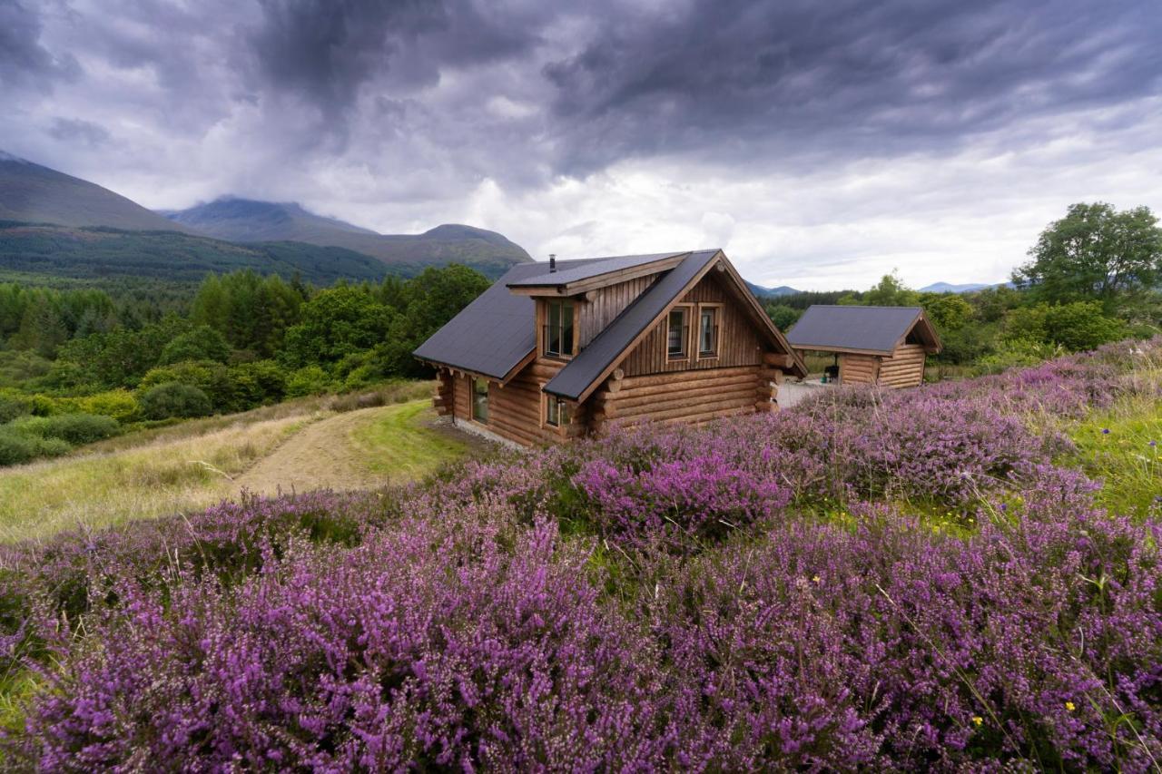 Wild Nurture Eco Luxury Offgrid Log Cabin Fort William Exterior photo