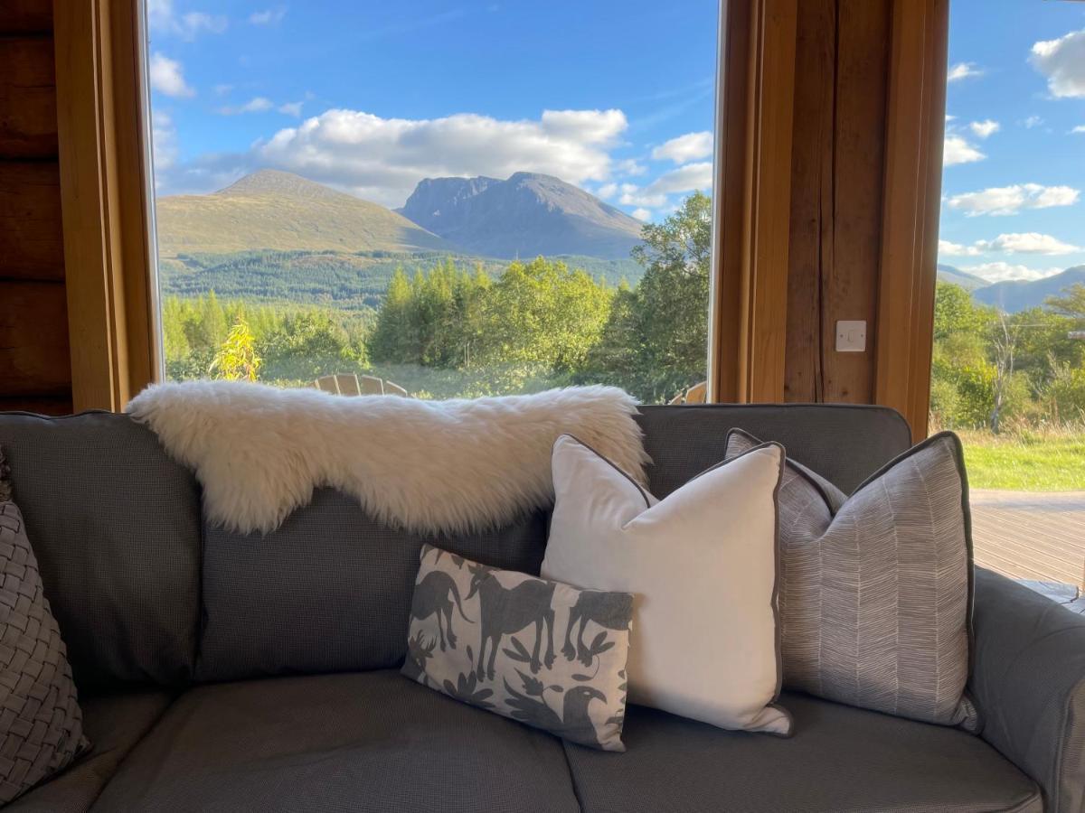 Wild Nurture Eco Luxury Offgrid Log Cabin Fort William Exterior photo