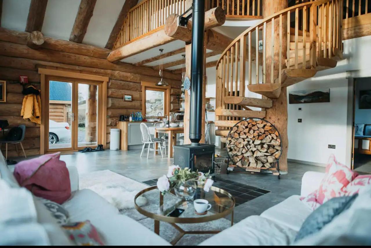 Wild Nurture Eco Luxury Offgrid Log Cabin Fort William Exterior photo
