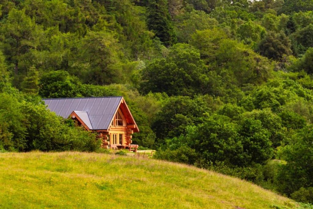 Wild Nurture Eco Luxury Offgrid Log Cabin Fort William Exterior photo